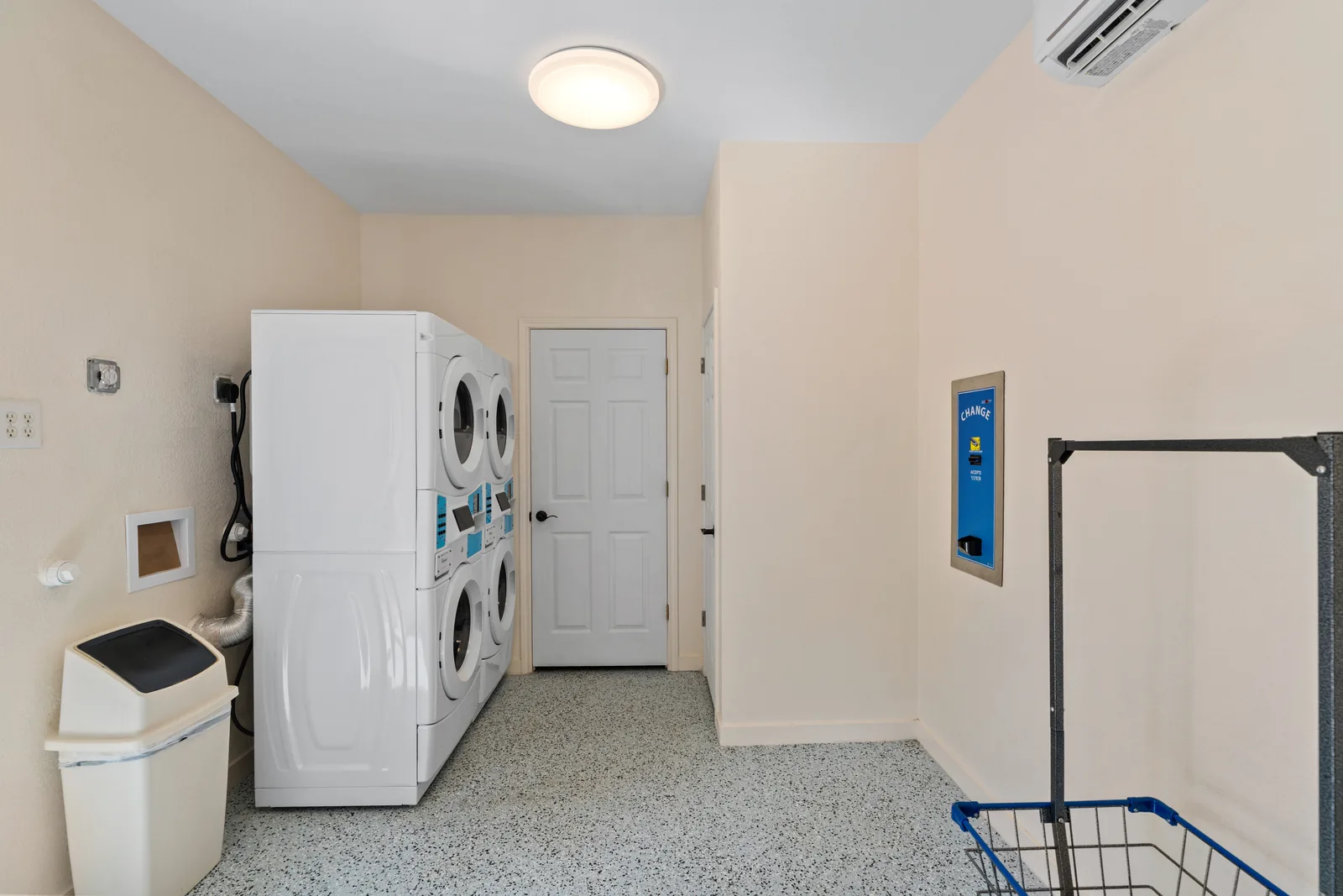 Washers, dryers, and folding space